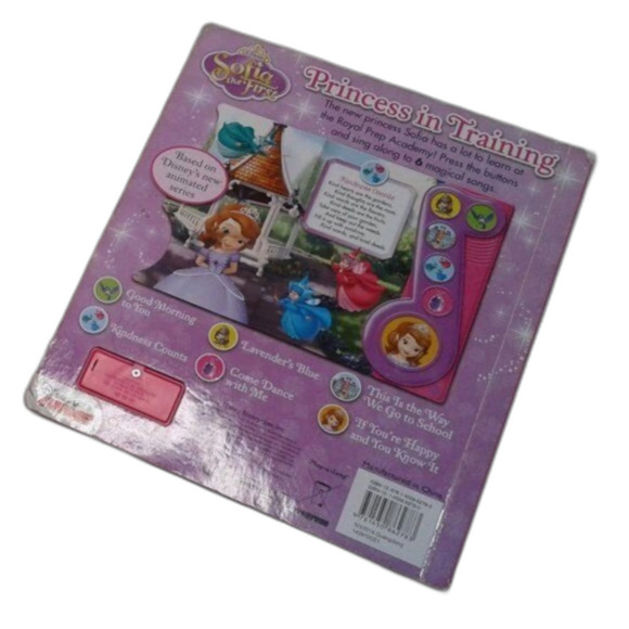 Disney Princess Board Book Bundle Sofia Princess in Training Song Book + More - Picture 7 of 8